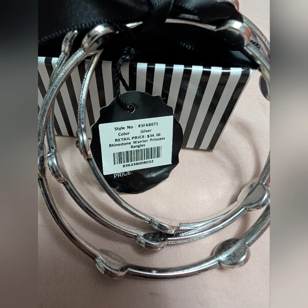 Bangles with Rhinestones - Picture 5 of 8